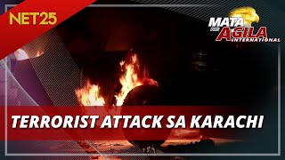 2 patay sa terrorist attack malapit sa isang Pakistani airport [upl. by Bonacci522]