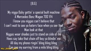 BG  Bling Bling ft Cash Money Millionaires Lyrics [upl. by Georgine]