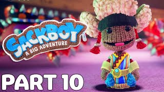 Sackboy A Big Adventure  The Graveyard Shift 100 Walkthrough Part 10  PS5  PS4 Gameplay [upl. by Koeppel]