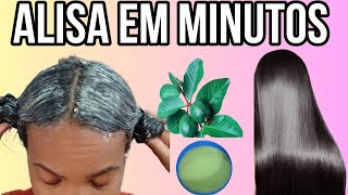 USEI SÓ UMA VEZ O CABELO FICOU LISO ESCORRIDO PROGRESSIVA COM RESULTADO DE SALÃOsó 3 ingredientes [upl. by Asirac156]