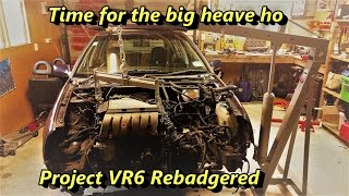 VR6 Engine Pull  Part 2  VR6 Rebadgered [upl. by Eelyab]