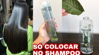 🍃SÓ JOGAR NO SHAMPOO VAI CRESCER CABELO ATÉ ONDE NÃO TEM [upl. by Lodie]