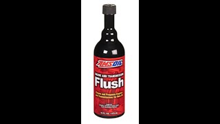 AMSOIL Engine Oil Flush  After Idling 20 Minutes [upl. by Harrie]