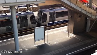 RET Metro SG3 vertrekt bij Kralingse Zoom naar Nesselande Opname vanaf garage [upl. by Finer138]