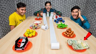 Spin The Paper Roll Challenge  रोल घुमाओ और जीतो धांसू इनाम  Looser Will Eat Jolochip [upl. by Presley]