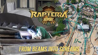 Rapterra Report 2  From Beams into Screams  Kings Dominion 2025 Wing Coaster [upl. by Ecnarret]