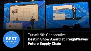 Turvos Best In Show RapidFire 7Min Demo  FreightWaves Future of Supply Chain 2023 [upl. by Mloclam]