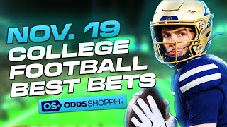 College Football Picks Week 13 Tuesday 1119  CFB Bets amp Predictions [upl. by Sabelle51]