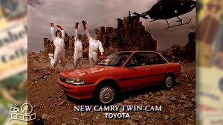 1987 Toyota Camry Twin Cam with Jack Gary amp David Brabham 1980s Advertisement Australia Commercial [upl. by Fonville]