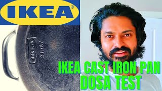 IKEA cast iron pan Dosa test  Telugu Vlogs  London Ranga [upl. by Darcy]