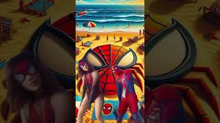 SpiderWoman Takes on SpiderMan in Epic DanceOff spiderman [upl. by Kellda]