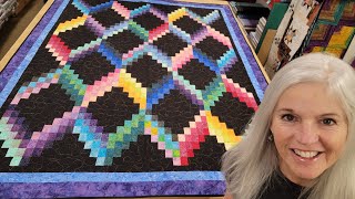 quotCOLOR FALLSquot QUILT MAKING [upl. by Nij635]