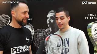 Review of World Champion amp World no1 Ali Farag’s Dunlop Revelation Pro squash racket with PDHSPORTS [upl. by Murial445]