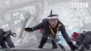 Cleaning the worlds tallest building  Supersized Earth  BBC [upl. by Gayler738]