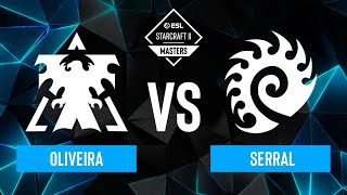 Oliveira vs Serral  ESL SC2 Masters Spring 2024 Finals  Semifinals [upl. by Anamuj]