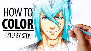 How to COLOR YOUR DRAWINGS  Tutorial  Drawlikeasir [upl. by Hilbert539]