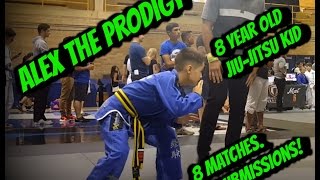 Alex The Prodigy  Grappling Industries Toronto Highlights  Kids JiuJitsu [upl. by Virgilio893]