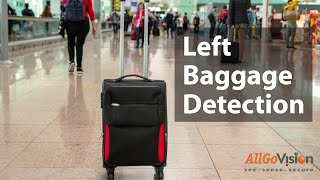 Monitor Suspicious Baggage with AllGoVisions Left Baggage Detection [upl. by Pathe]