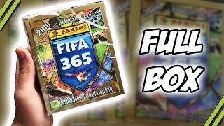 KOMPLETTES DISPLAY 250 STICKER  Panini FIFA 365 2018 Sticker  50 PACKS [upl. by Dugas280]