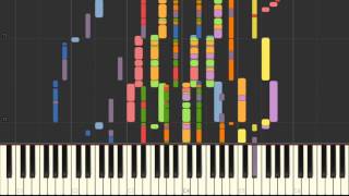 Havent Met You Yet  Michael Bublé Instrumental keyboard animation [upl. by Analat]