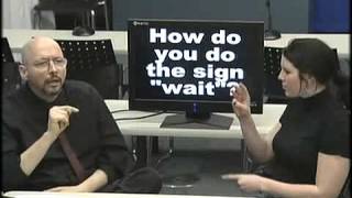 American Sign Language ASL Lesson 06 [upl. by Brenna]