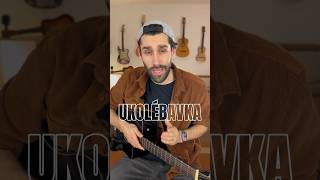 Jak hrát BLÁZNOVU UKOLÉBAVKU  Pro začátečníky🎸shorts kytara bláznovaukolébavka tutorial hudba [upl. by Ahseinar]