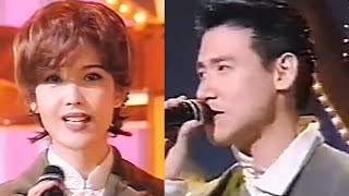 張學友周慧敏 1994《紅葉落索的時候我等到花兒也謝了》LIVE [upl. by Batsheva927]