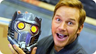 Chris Pratt Shows You Around the Set of Guardians of the Galaxy Vol 2  Omaze [upl. by Ameehsat590]