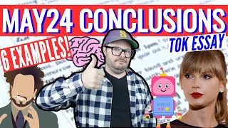 TOK Essay Conclusions 6 Examples from Each May 2024 Title DOWNLOAD MY NOTES  Get an a in TOK [upl. by Nyloj]