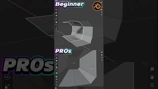 Blender Beginner VS👊 Professional P8 blender 3danimation blender3d blendertutorial 3d [upl. by Mansur]