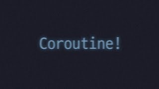 Coroutine 비선점 멀티테스킹 ㅣ 𝑺𝑼𝑵𝑶𝑨𝑰 [upl. by Hnamik]