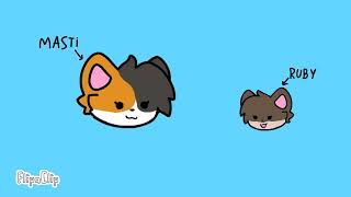 Paws and play Animation Meme ft my cats [upl. by Galang490]