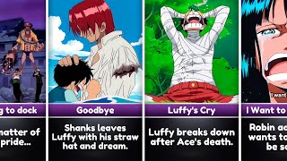 Most Heartbreaking and the Saddest Moments In One Piece [upl. by Margherita]