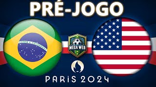 BRASIL x EUA Olimpíadas 2024  Volei Feminino [upl. by Boggers]