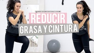 Cómo eliminar grasa y reducir cintura  CARDIO 35 MINUTOS [upl. by Isak]