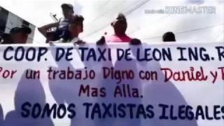 Taxistas ilegales de varios departamentos protestan en Managua para pedir legalización [upl. by Franciska]