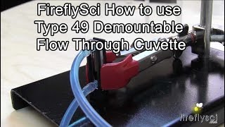 FireflySci How to use Type 49 Demountable Cuvette [upl. by Aryad]