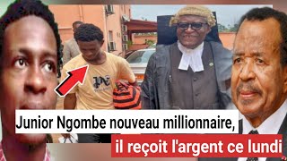 Junior Ngombe nouveau millionnaire il reçoit largent ce lundi [upl. by Cupo723]