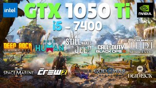 GTX 1050 Ti Test in 10 Games in 2024  ft i5 7400 [upl. by Tandi]