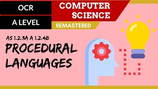 33 OCR A Level H046H446 SLR7  12 Procedural languages [upl. by Normi]