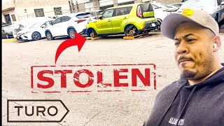 TURO Car Stolen MUST WATCH Not What I Was Expecting [upl. by Arbmat]