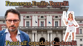 francesco emilio borrelli fuori al cardarelli [upl. by Hanima]