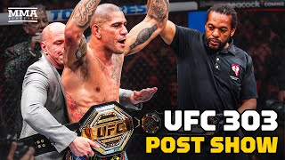 UFC 303 LIVE PostFight Show  Reaction To Alex Pereiras Brutal Knockout Of Jiri Prochazka [upl. by Aivataj752]