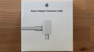 Apple Power Adapter Extension Cable Unboxing [upl. by Heringer]