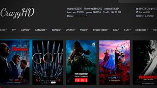 How to Create Account on CrazyHD and Download all types of Movies [upl. by Spada]