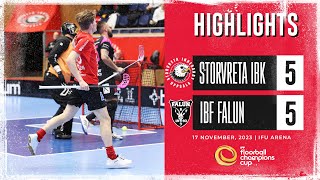 Highlights Champions Cup semi Storvreta IBK vs IBF Falun 55 [upl. by Miharba152]