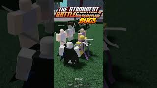 Bugs Strongest Battlegrounds robloxthestrongestbattlegrounds memes shorts kj gaming funny [upl. by Pietje863]