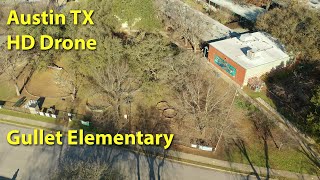 HD Drone Gullet Elementary Austin TX 60fps [upl. by Hgieleak616]