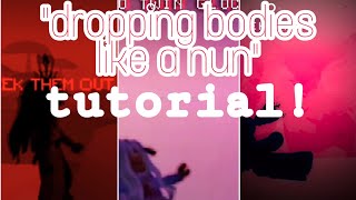 quotDropping bodies like a nunquot TikTok edit tutorial [upl. by Blanc]