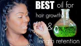 1 Oil for hair growth and LENGTH RETENTION [upl. by Gautier247]